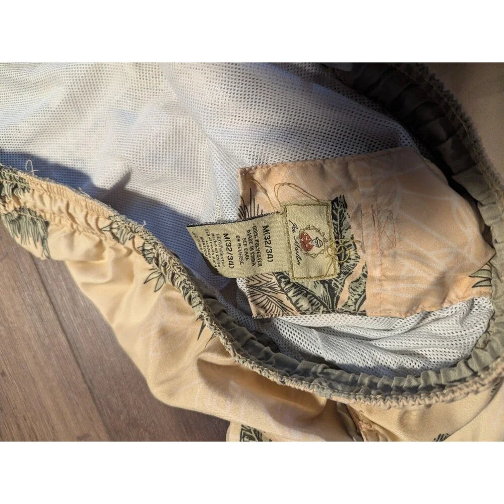 Vtg Tropical Joe Martin Bath Suit Bottoms Mens Size M (32/34)